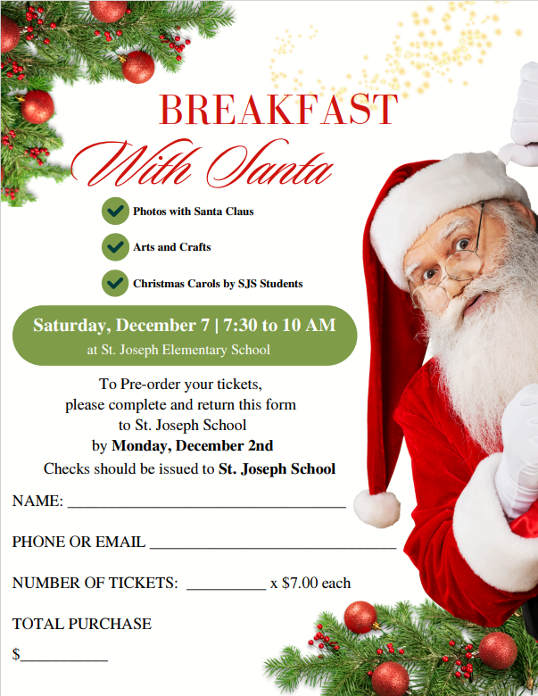 sjs santa breakfast