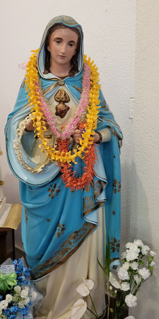 Statue-Sacred Heart of Mary